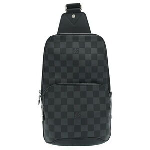 Louis Vuitton Damier Infini Black Avenue Sling Bag Body
